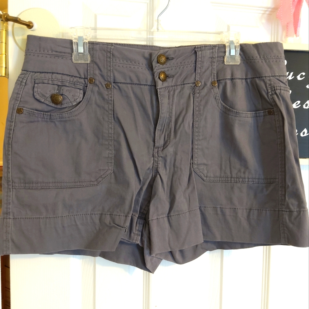 🌷Christopher Banks Stylish Gray Women's Shorts 14